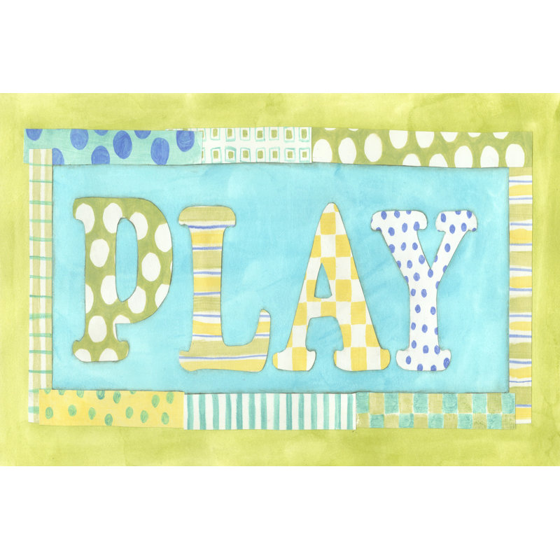 Play by Megan Meagher - Wrapped Canvas Print, 30cm H x 46cm W