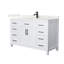 Meuble-lavabo simple autoportant 54 po avec plateau en quartz Beckett-108351826-108351828-108351832