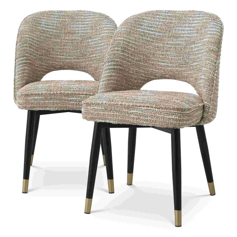 Dining Chair Cliff Set Of 2, Gray