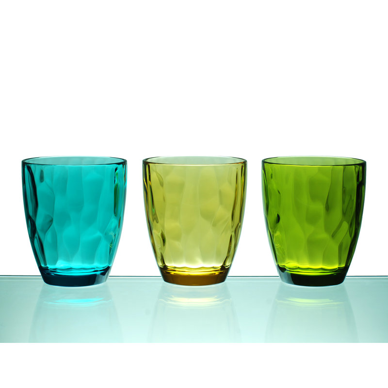 Stansel 14oz. Acrylic Drinking Glass Set