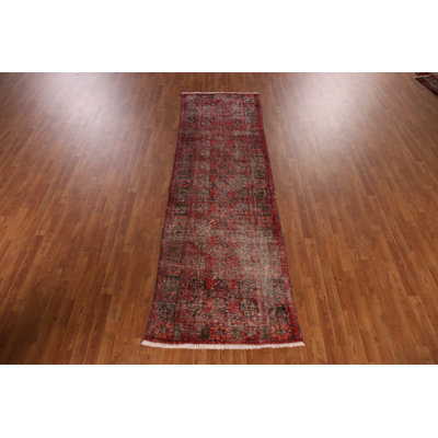 Geometric Traditional Runner Rug 3x10