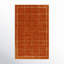Tapis touffeté à la main brun clair Mallory-53967236
