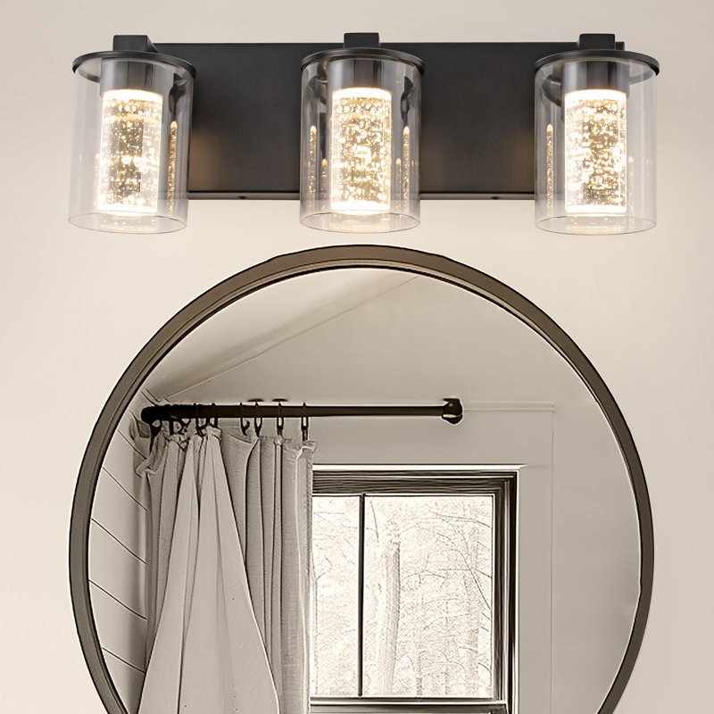 Dimmable LED Vanity Light, 3, Black