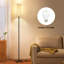 Lampe sur pied moderne de 66,5 pouces de haut avec température de couleur 3 et interrupteur au pied-175359634