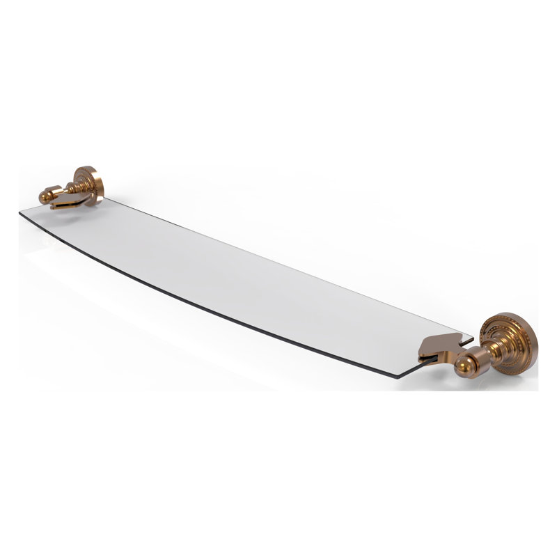 Tablette de support Marchmont, H 2,25 po x l 28 po x P 6,1 po, Bronze brossé