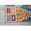 Tapis rose / bleu / or Justien-32973665