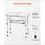 Table de camping pliante portative en aluminium 2 pi-784590024