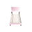 Modern V-Stitching Tufted Design Twin Bed Velvet Upholstered In Light Pink-717021702