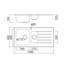 Belfry Kitchen Carrier 500mm W Double Bowl Stainless Steel Kitchen Sink with 1 Faucet Hole