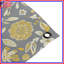 Tapisserie murale à motif floral gris - Décoration murale florale-1099259918