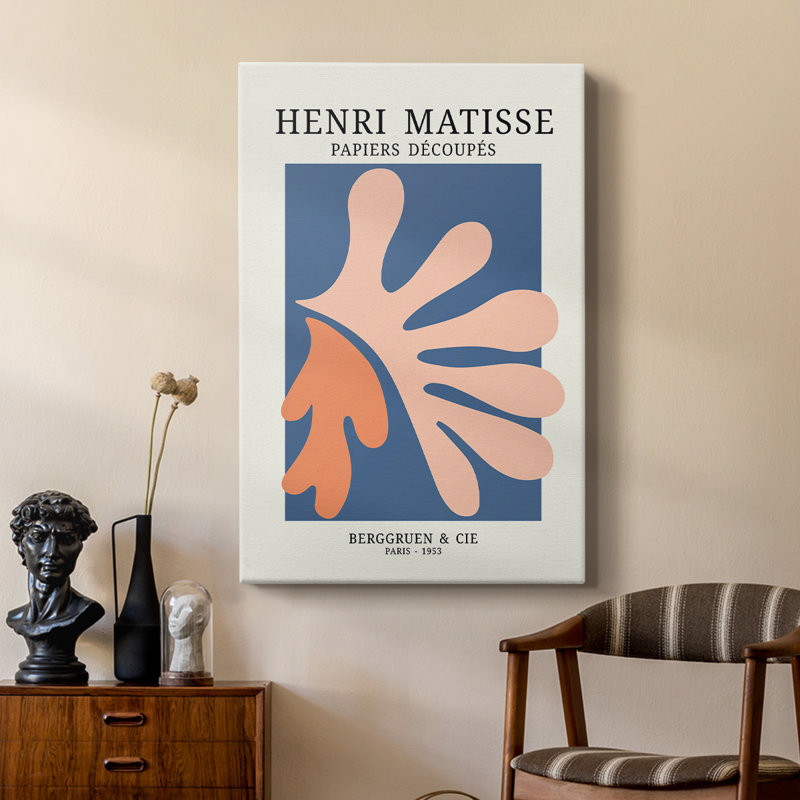 Matisse CDVII, reproduction d'art encadrée sur mesure, galerie Cavas, H 18 po x l 12 po