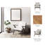 Fauteuil de 26 po de large Koto