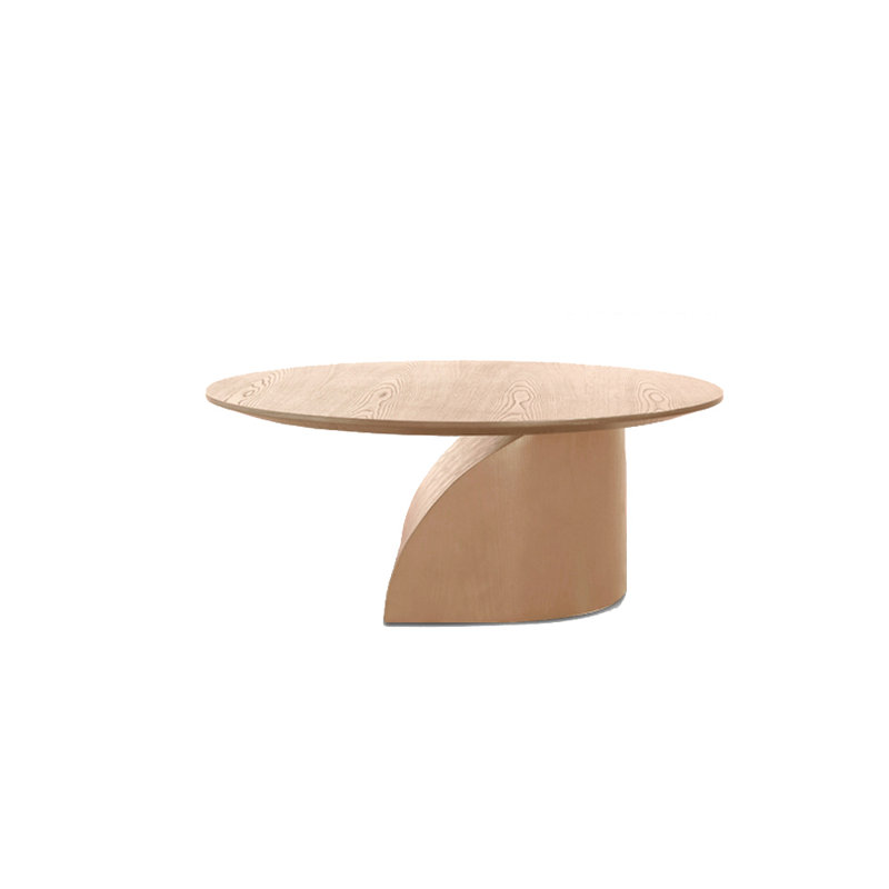 Table basse rétro en bois de style français, H 16 po x L 37,4 po x l 37,4 po