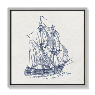 Into the Sea I Print by Kimberly Allen