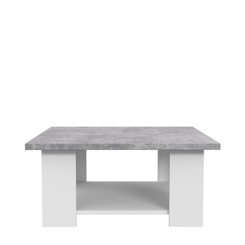 Downer Four Leg Coffee Table with Storage, 31cm H x 67cm W x 67cm D