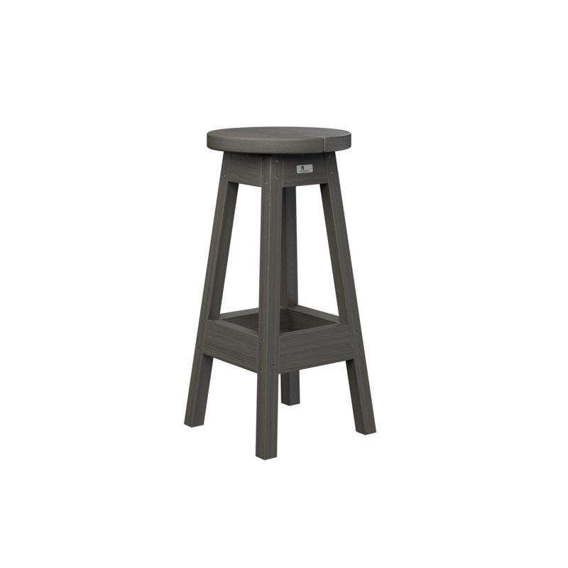 Tabouret de bar d'extérieur Berlin Gardens, Gris côtier