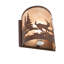 1 - Light Flush Mounted Sconce