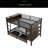 Metal Bunk Bed With Storage Shelves And USB Ports-1609246323