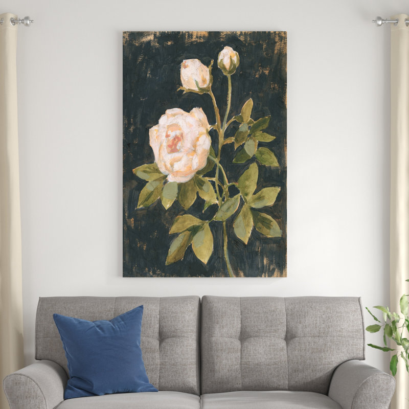 Moody Blooms II, H 48 po x l 32 po