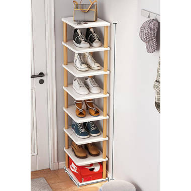 Latitude Run® 2-Tier 8 Pair Stackable Shoe Rack