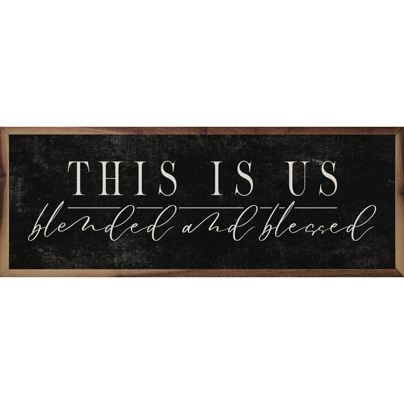 «This Is Us Black» sur, H 12 po x l 36 po