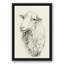 « campagne mouton sketch », reproduction de dessin sur toile tendue-22828518-22828524