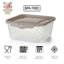 Ensemble de 3 contenants alimentaires Crystal-91296505