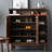Luxury Style Retro Storage Shoe Cabinet
