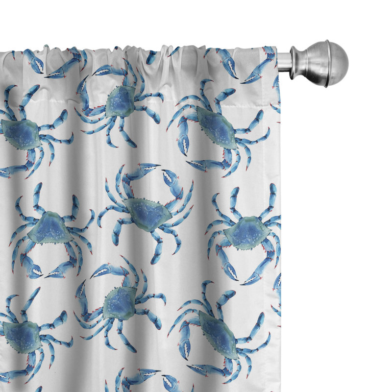 Semi Sheer Curtain Pair, 56" W x 84" L