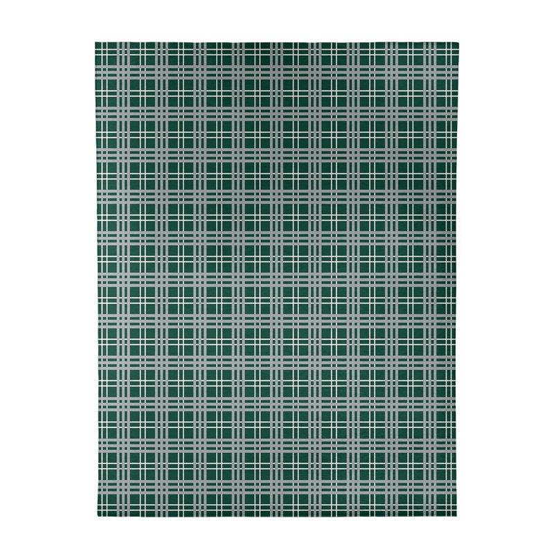 Plaid Indoor Rug, Rectangle 9' x 12'