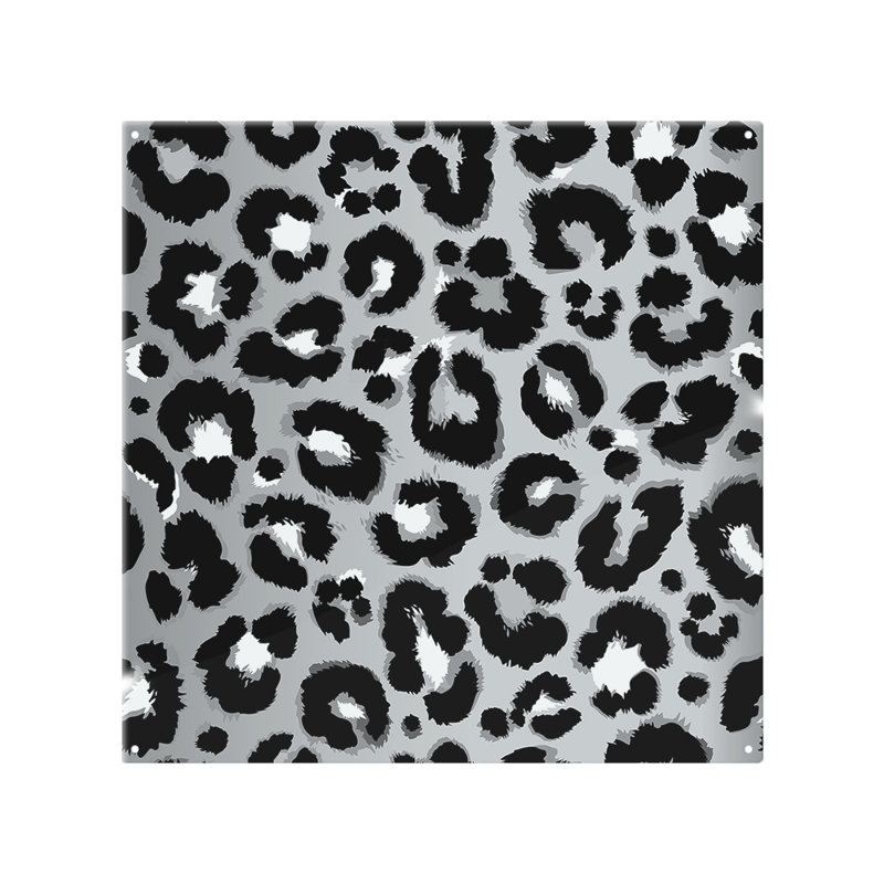Leopard Print Splash Back, 80cm L x 60cm W