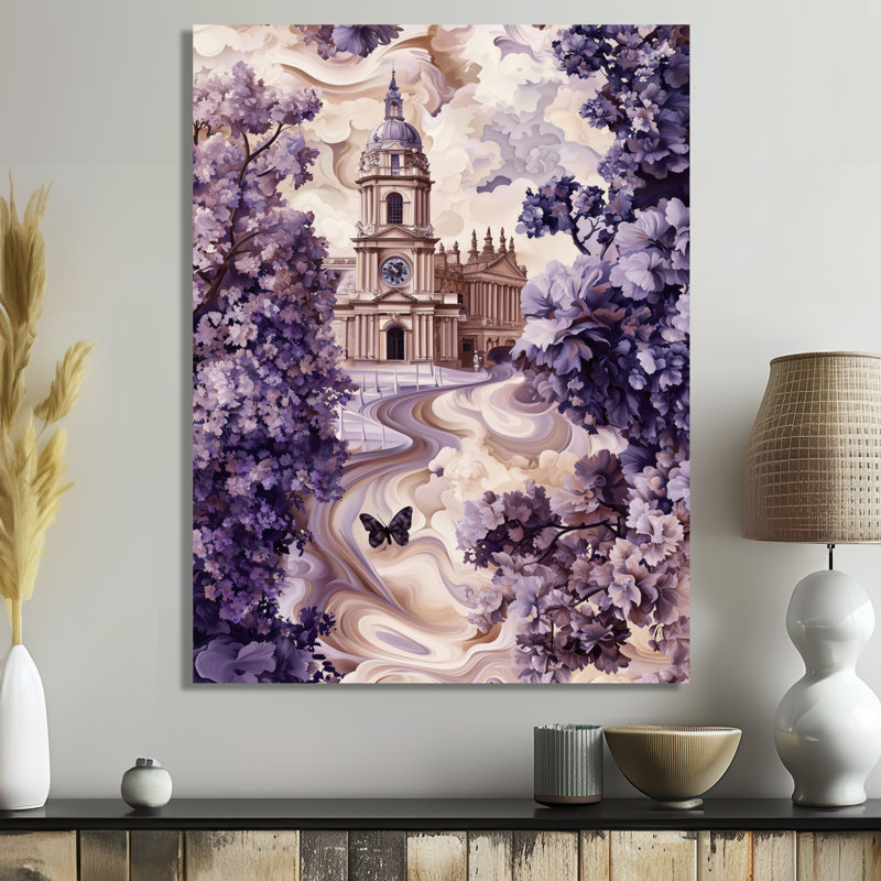 Oxford University In England III - Royaume-Uni, impression sur métal, H 40 po x l 30 po