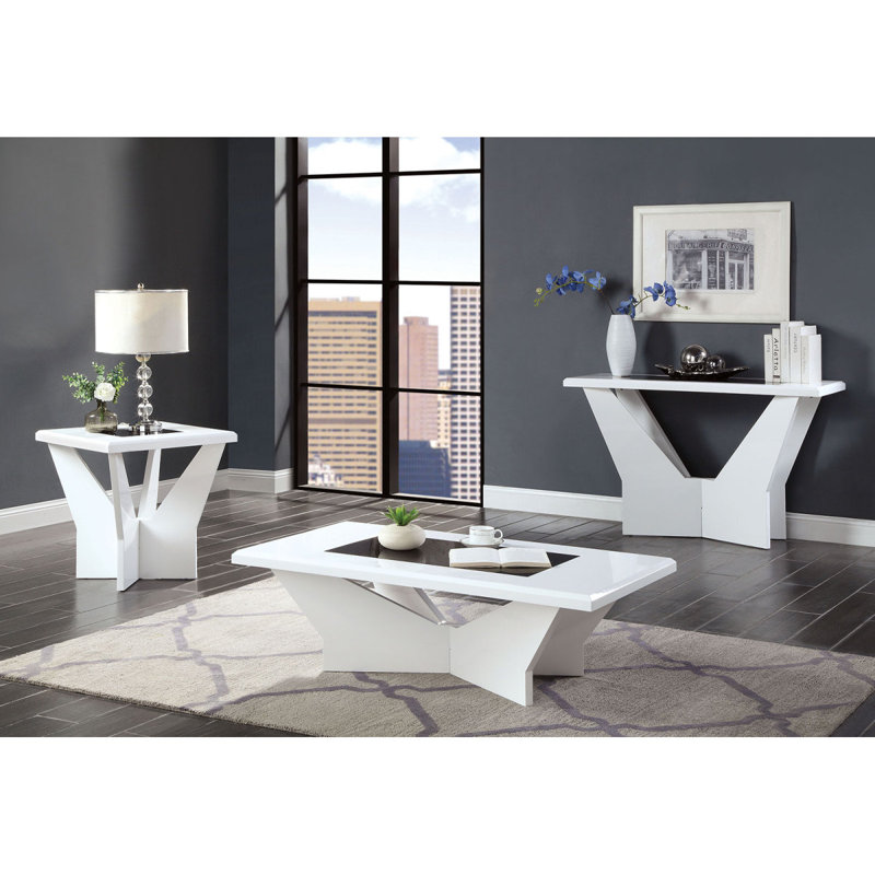 Table basse 1Pc White Finish
