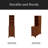 End Table With 3 Drawers, Corner Table With 2 Open Shelves, Tall Side Table For Bedroom And Corner-571641759