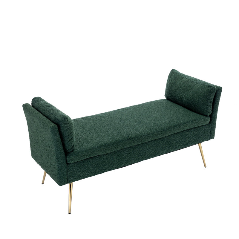 Banc de salon / banc de bout de lit, Émeraude