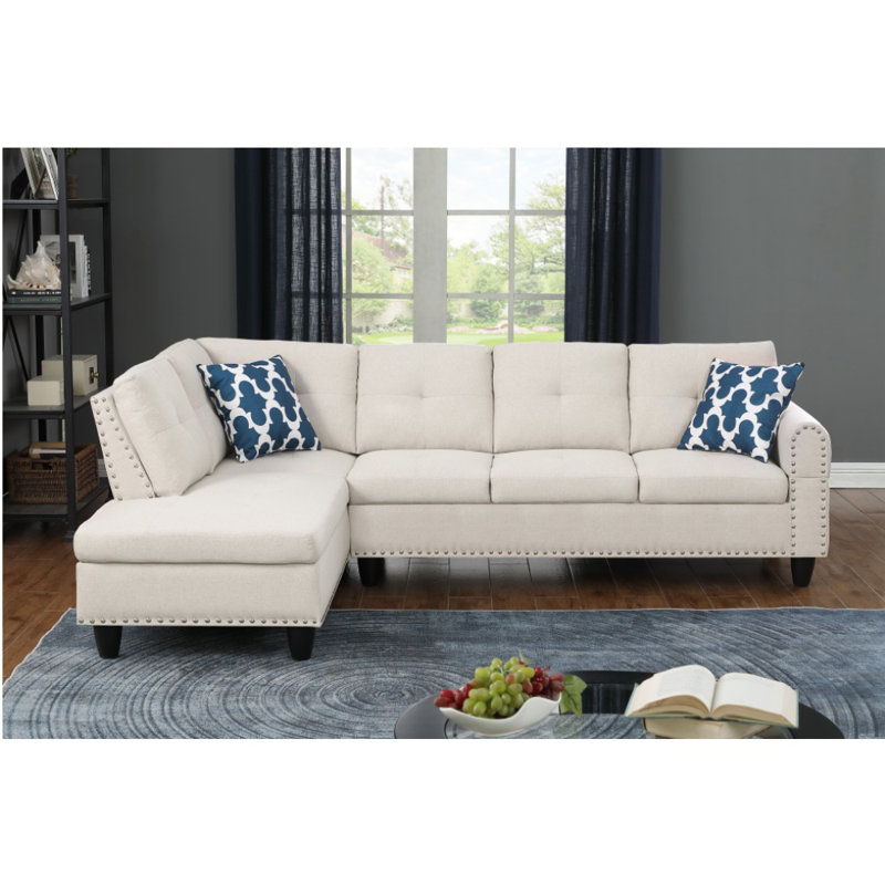 Wide Left Hand Facing Sofa & Chaise