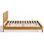 Base de lit plateforme en bois massif avec tête de lit réglable Lirim-1635340068-1705268349