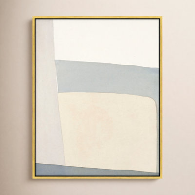 Simple Grey Painting by Julia Balfour