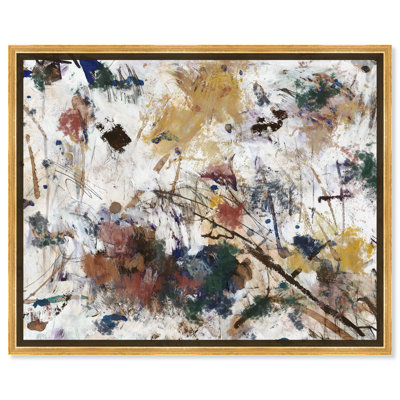 Elegant Bold Paint Splatters Print by Oliver Gal