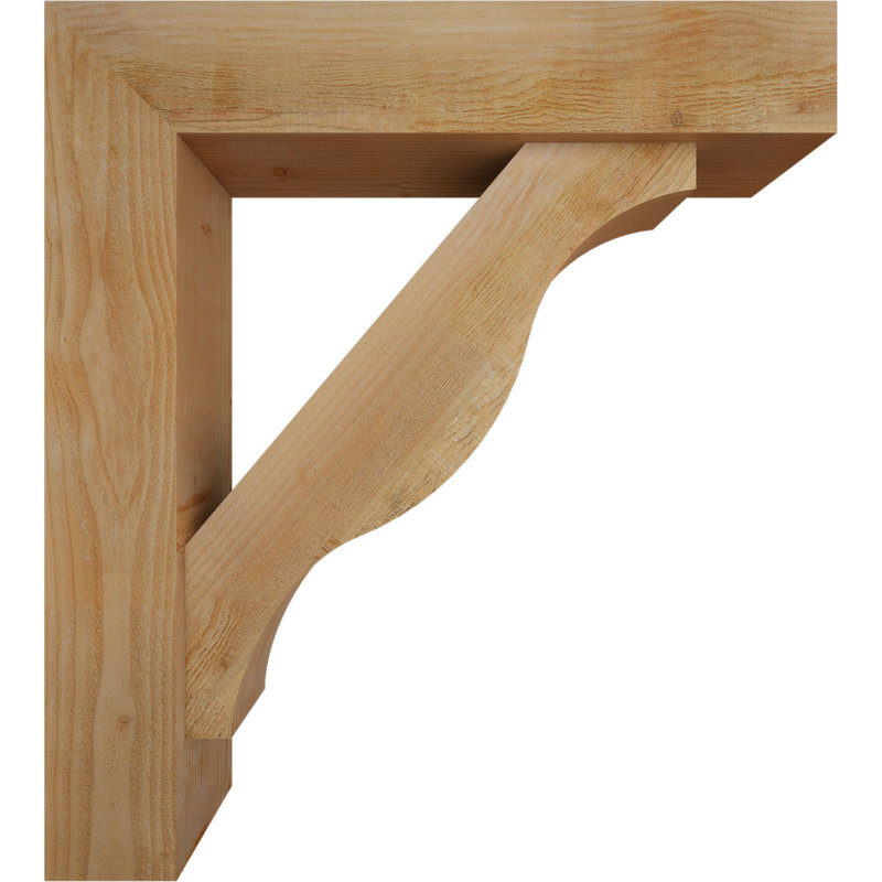 Support Funston Block avec support décalé, 40 x 36, Sapin Douglas de l 8 po (scié brut)