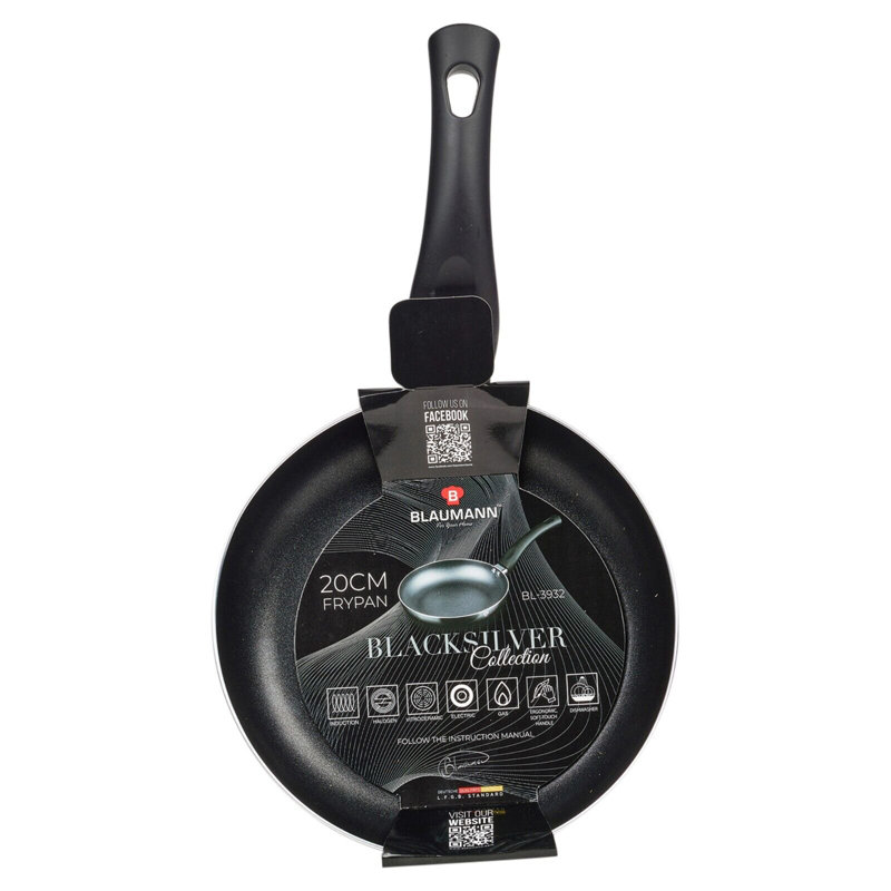 Non-Stick Frying Pan, Matte Black