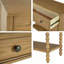 Commode d'appoint 2 tiroirs Naturel Voir ci-dessous