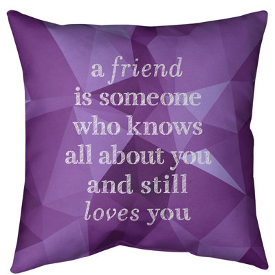 Coussin de sol pierres précieuses Love & Friendship
