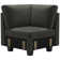 Velvet Corner Seat Module For Modular Sectional Sofa Couch Corner Sofa Couch Chair