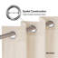 Faroe Blackout Curtain Pair-1387127722-1387127725