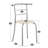 Houchin 2 - Person Four Leg Base Dining Set-642855941