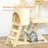 51.6" Bach Plush Cat Tree or Condo