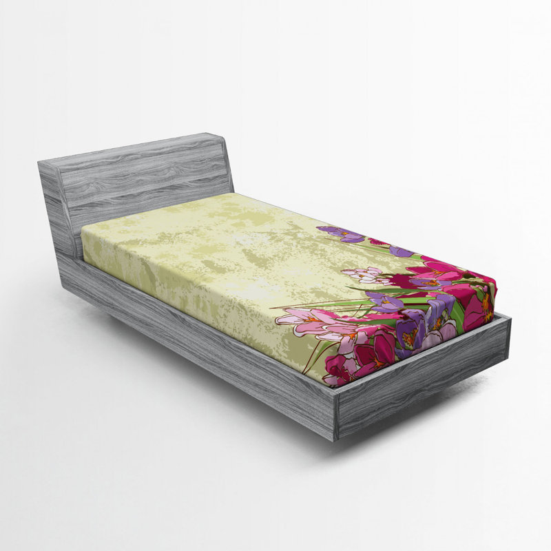 Microfiber Fitted Sheet, Twin Fitted Sheet