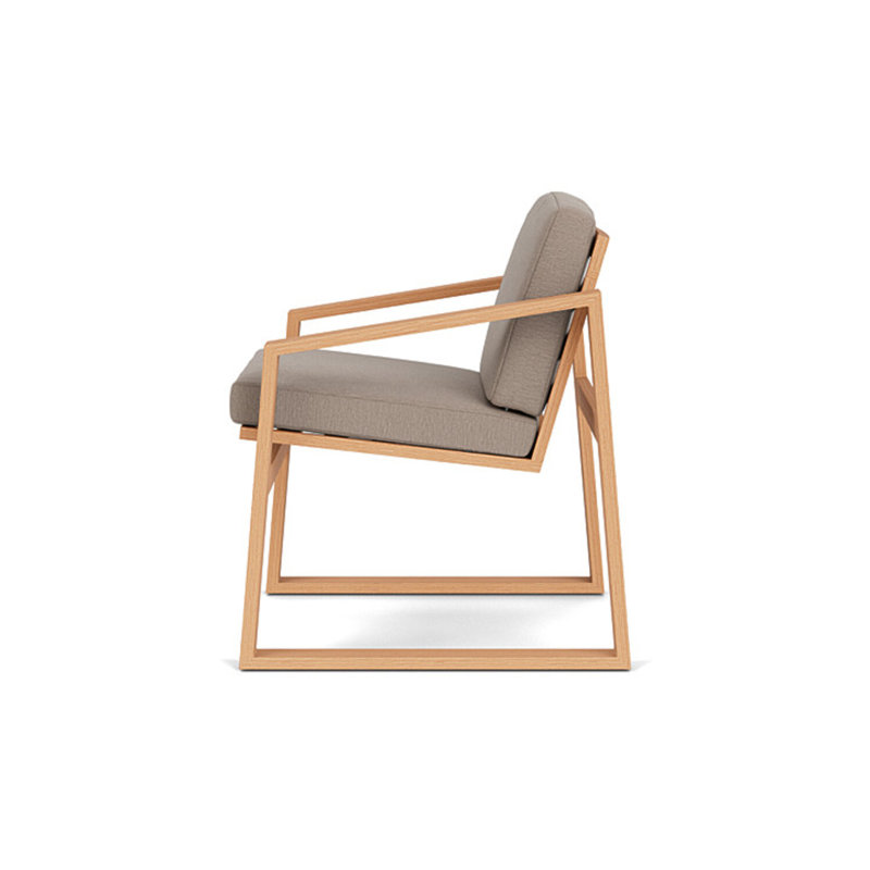 Pursuit Outdoor Dining Armchair, Remy Pebble