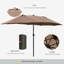 Icarus 4.4m x 2.6m Rectangular Traditional Parasol-1927211892